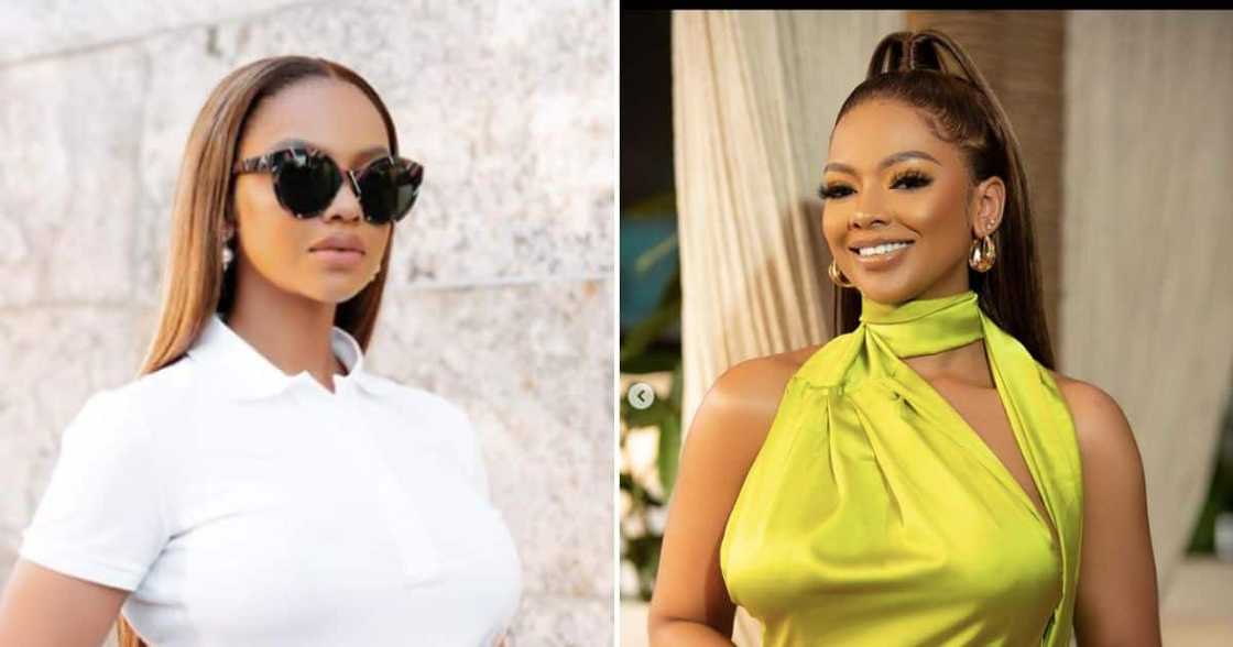 Mihlali Ndamase shares how she met Leeroy Sidambe Mihlali Ndamase shares how she met Leeroy Sidambe