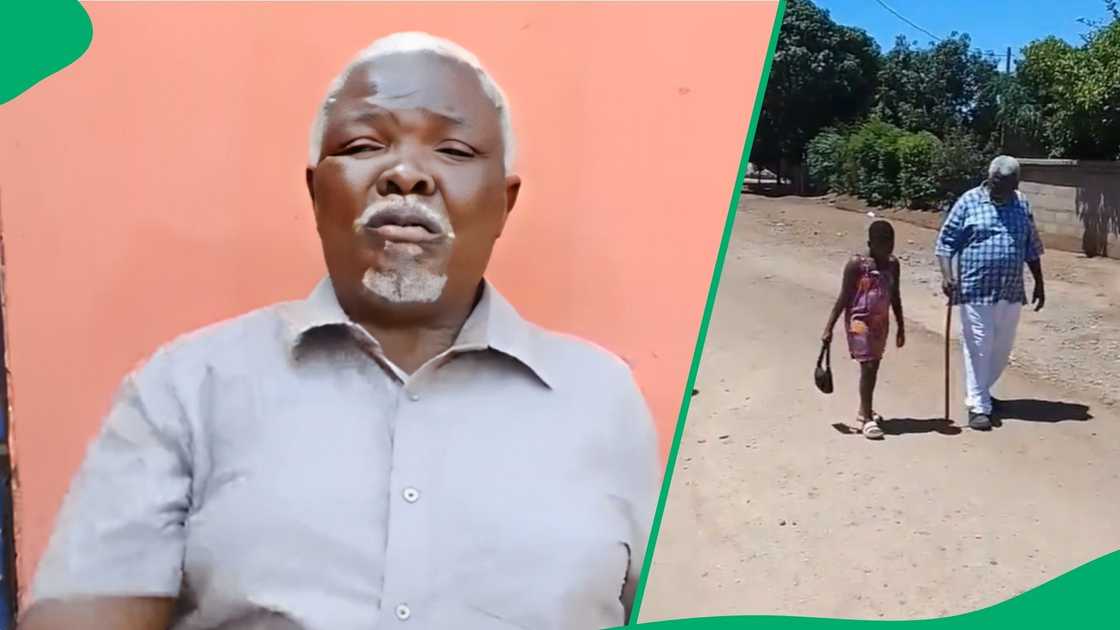 Social media users crowned a madala the winner of a TikTok challenge