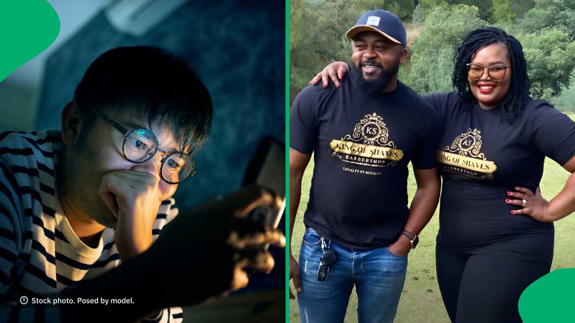 The pic of the R23k car instalment husband had netizens discussing love and romance. The pic of the R23k car instalment husband had netizens discussing love and romance.