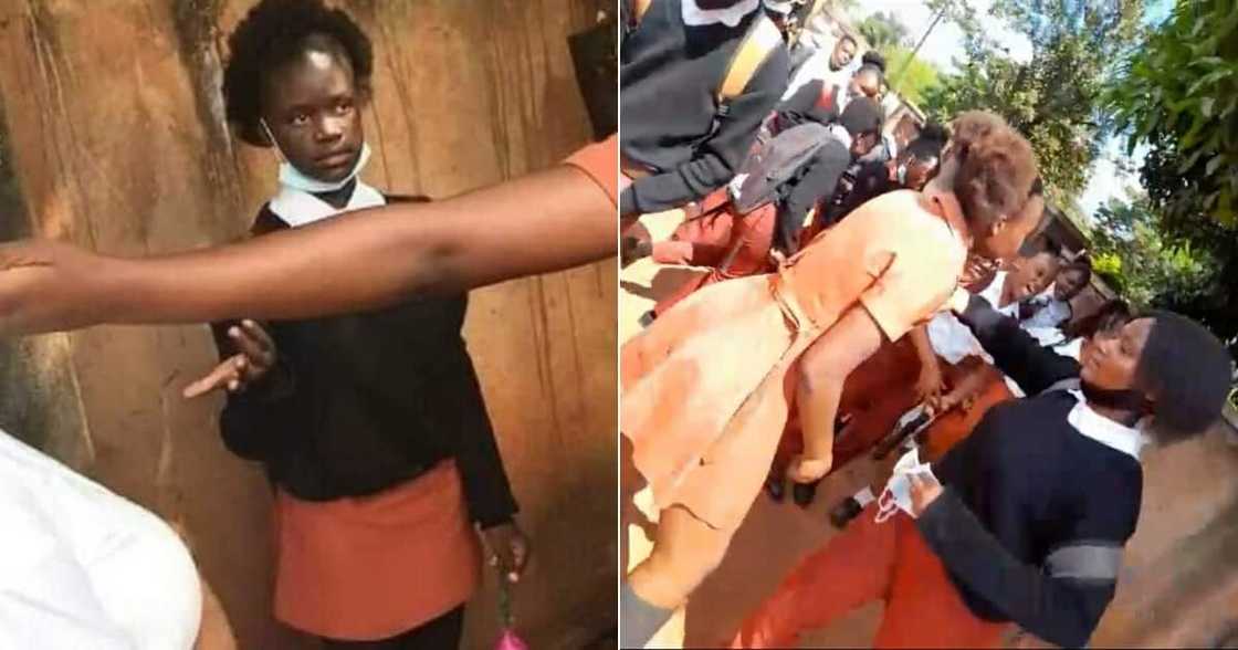 The mother of a school pupil who bullied Lufuno Mavhunga says the child regrets the incident. Image: Twitter