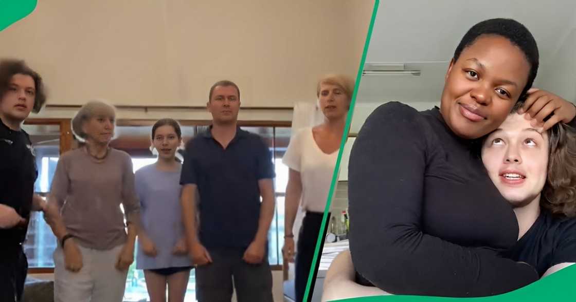 SA hypes up family doing Vathela challenge SA hypes up family doing Vathela challenge