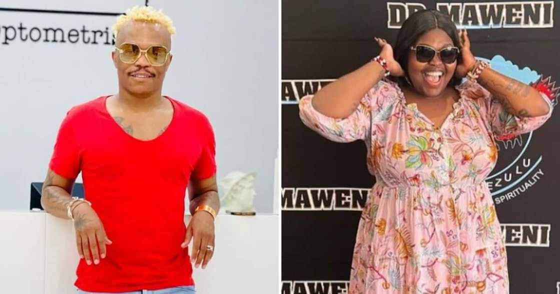 Somizi Mhlongo and Gogo Maweni