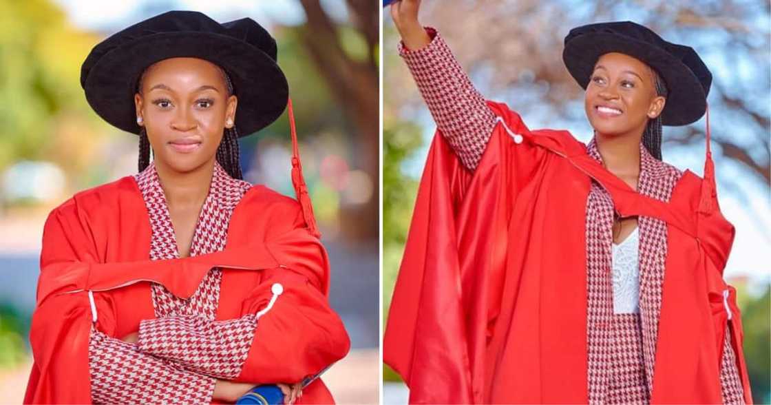 A mom from Johannesburg, Gauteng, obtained her PhD from the University of the Witwatersrand A mom from Johannesburg, Gauteng, obtained her PhD from the University of the Witwatersrand