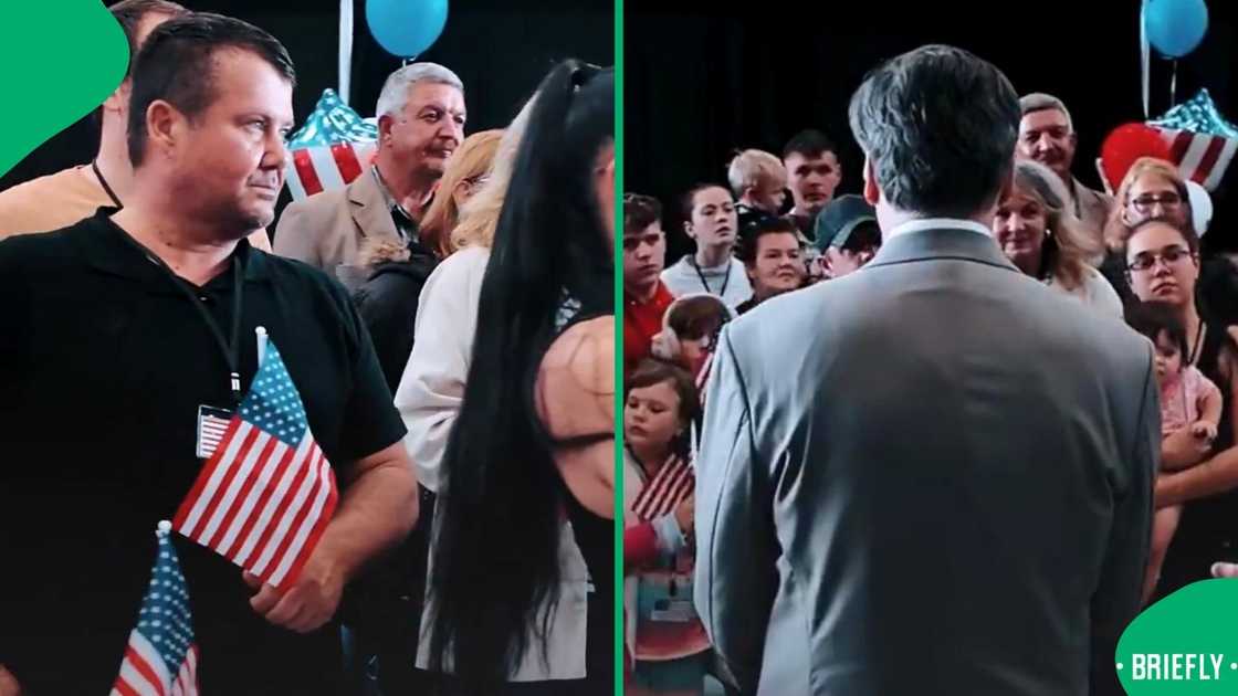 49 Afrikaners from South Africa arrive in the U.S. 49 Afrikaners from South Africa arrive in the U.S.