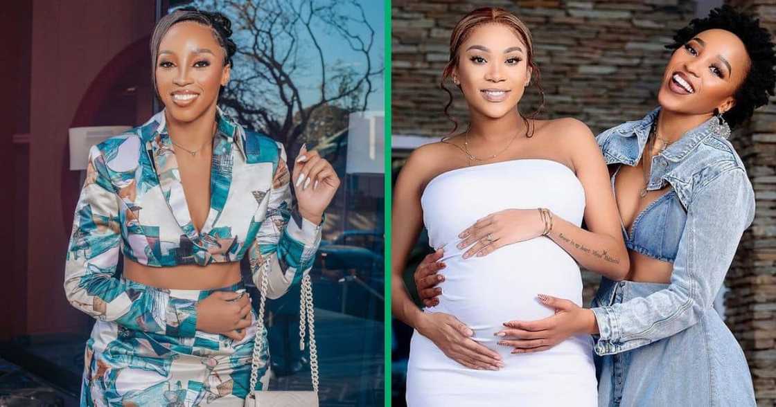 Sbahle and Tamia Mpisane stunned in their new photo