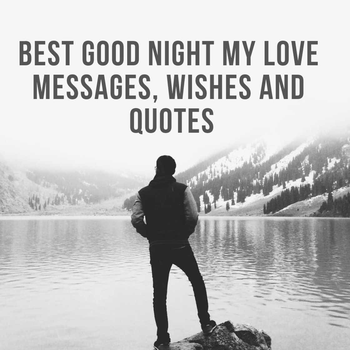 good night my love good night my love