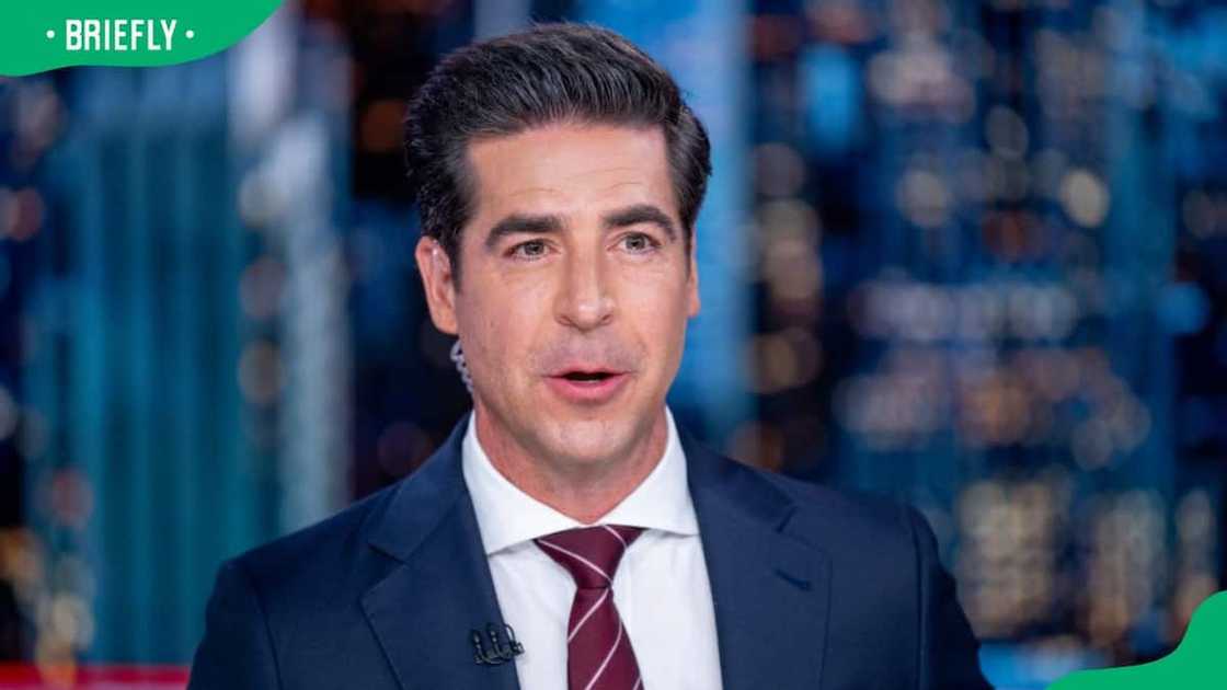 Jesse Watters during the Jesse Watters Primetime show Jesse Watters during the Jesse Watters Primetime show