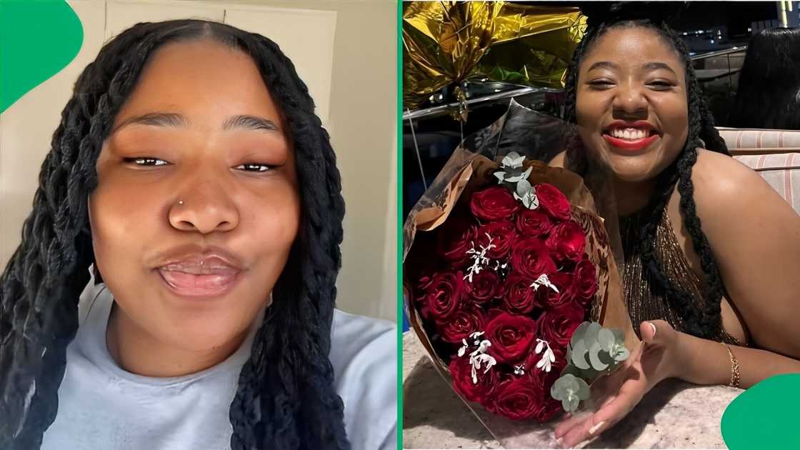 A TikTok video shows a woman celebrating turning 21 and being child-free.