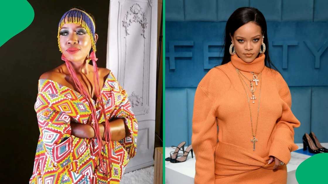 Ntsiki Mazwai compares her body to Rihanna's Ntsiki Mazwai compares her body to Rihanna's