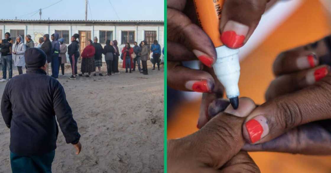 The young people of South Africa participated in the 2024 general elections The young people of South Africa participated in the 2024 general elections