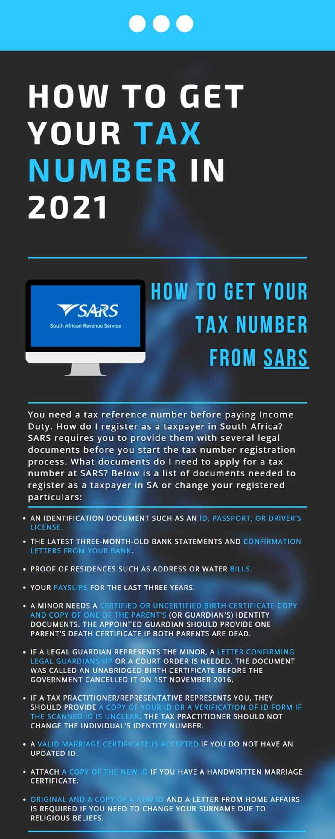 How to get your tax number How to get your tax number