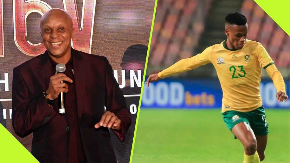 Doctor Khumalo backs Asanele Velebayi to be a future Kaizer Chiefs star. Doctor Khumalo backs Asanele Velebayi to be a future Kaizer Chiefs star.