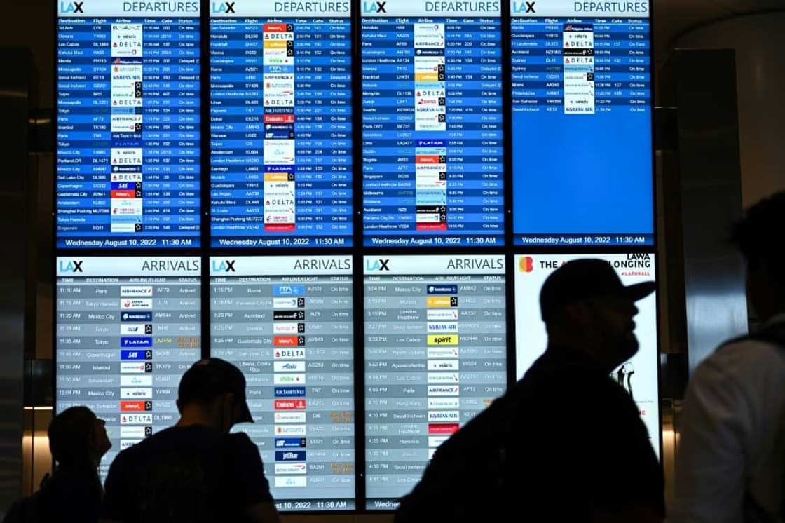 The US airport websites were targeted after the pro-Russian hacking group known as 'KillNet' published a list of sites and encouraged its followers to attack them