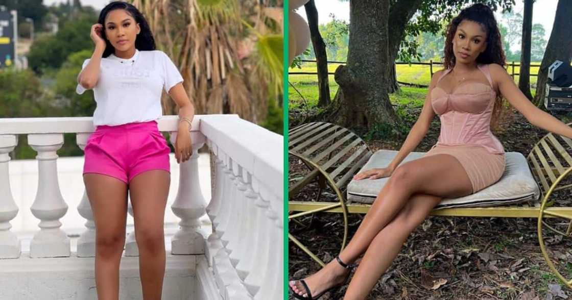 Tamia Mpisane posted a picture with her daughter Miaandy. Tamia Mpisane posted a picture with her daughter Miaandy.