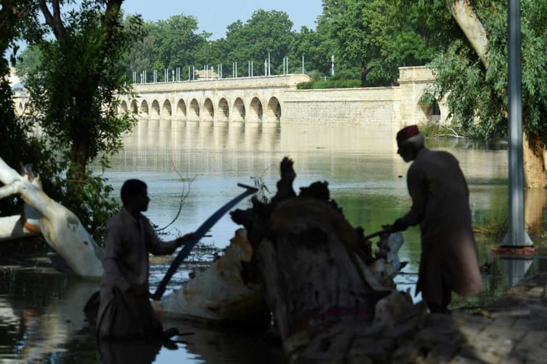 Water from the Indus is already lapping over its banks in several places, and unless the Sukkur Barrage can control the flow, catastrophe will result