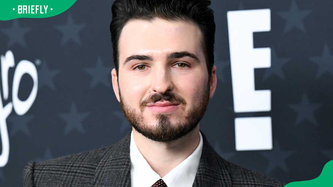 Blake Slatkin during the 2026 Critics' Choice Awards at the Barker Hangar