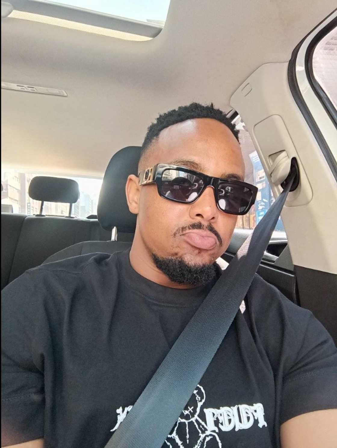 Mbuso Zulu shared his views on a viral video. Mbuso Zulu shared his views on a viral video.