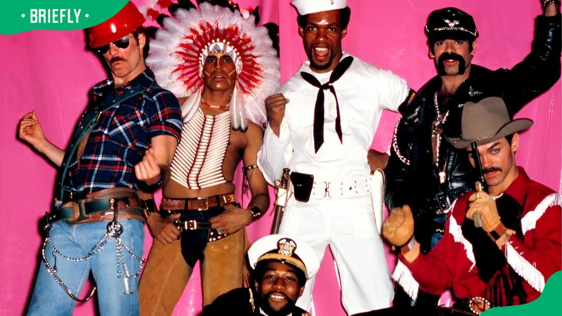 The Village People group portrait in 1978 The Village People group portrait in 1978