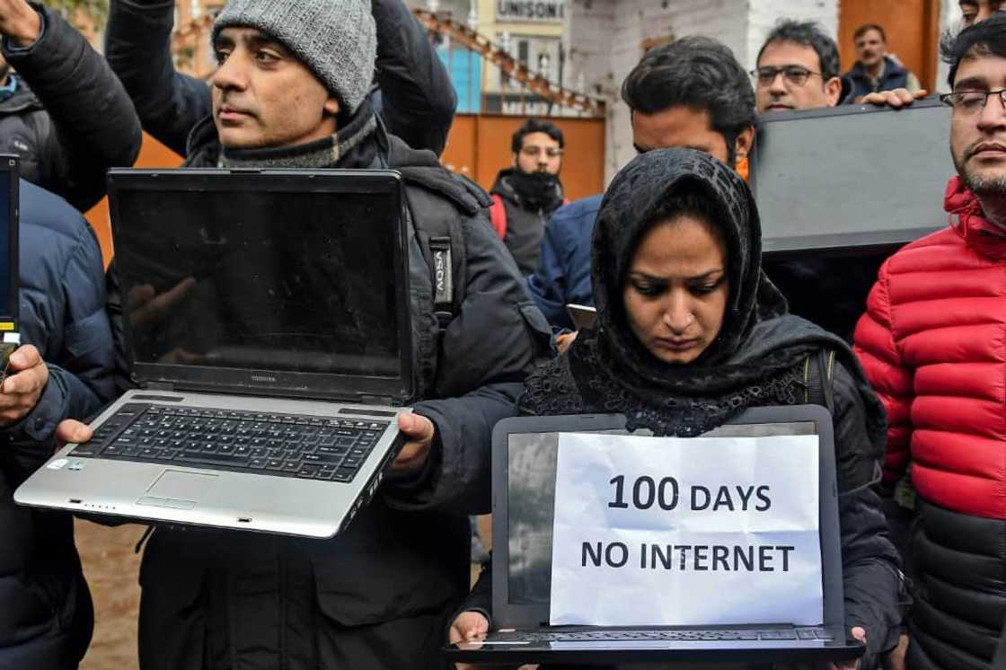 India has led the world in internet shutdowns for five years running, according to online freedom monitors Access Now