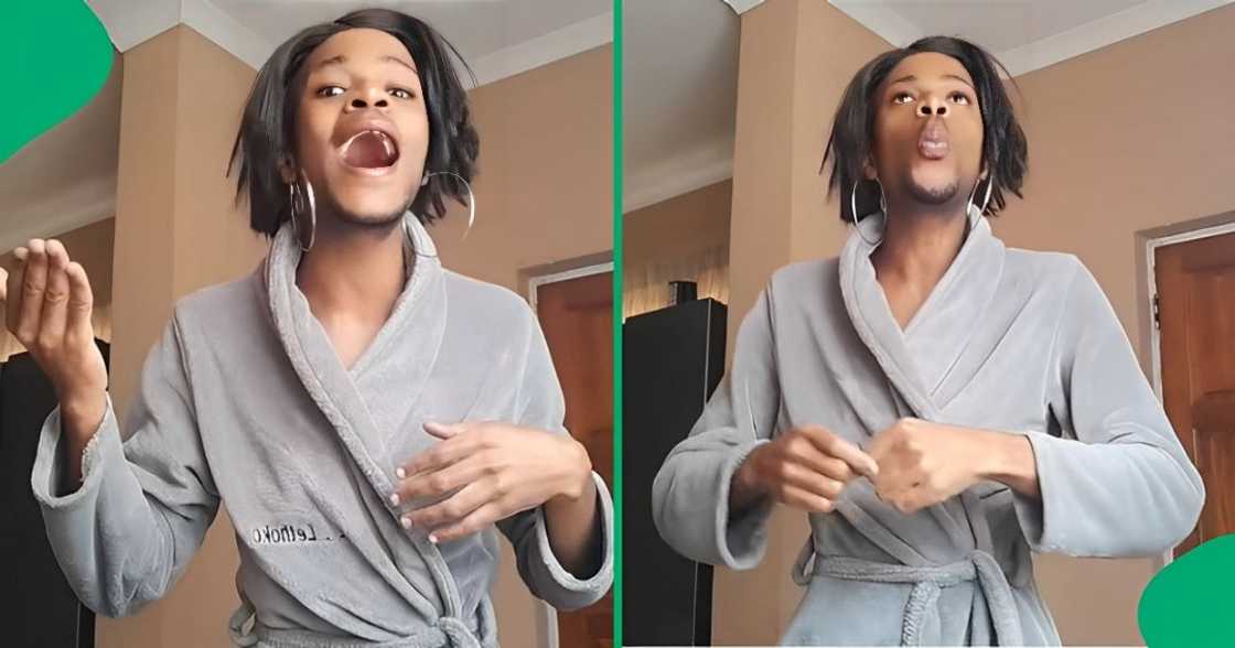 A fan sang a Chris Brown song in a funny video A fan sang a Chris Brown song in a funny video