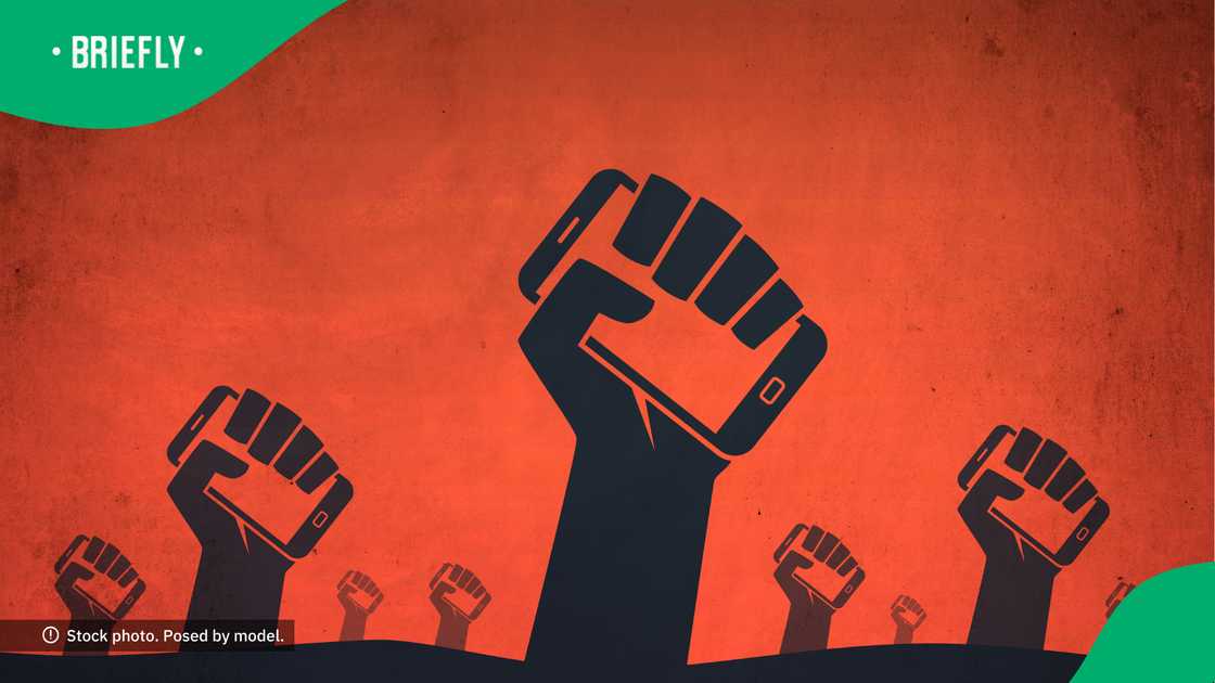 People across South Africa were engaged in a public spat with Americans. People across South Africa were engaged in a public spat with Americans.