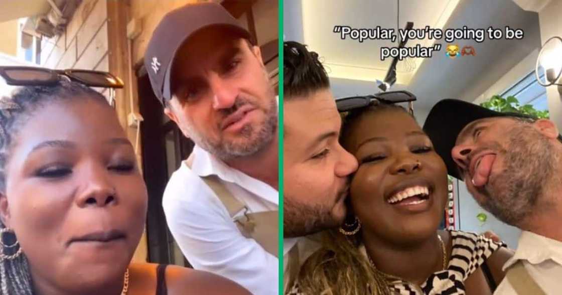 TikTok video shows woman gettting attention from Italian men TikTok video shows woman gettting attention from Italian men
