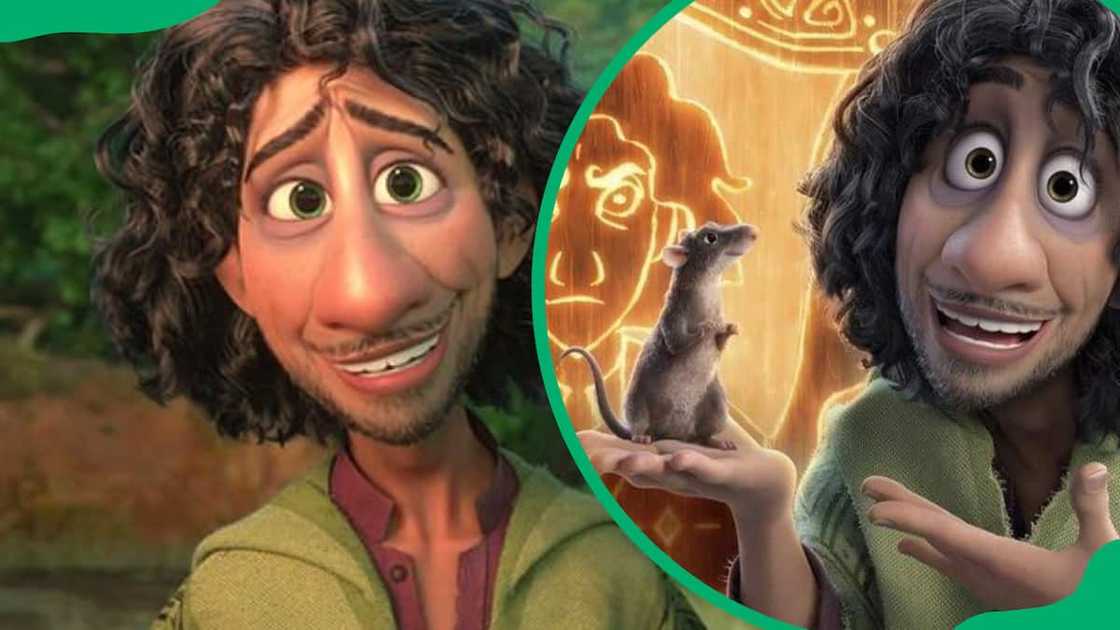 Bruno with a mice Bruno with a mice