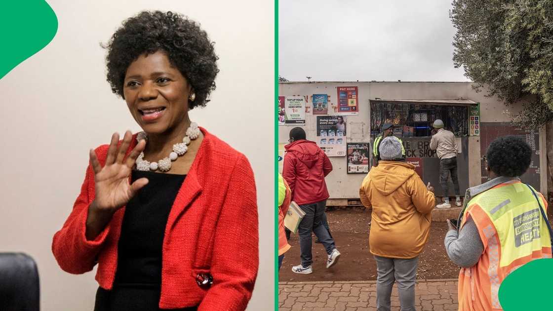 Former public protector Thuli Madonsela said spaza shops shouldn't be closed Former public protector Thuli Madonsela said spaza shops shouldn't be closed