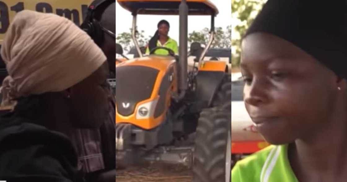 Hikimatu Kediri: Meet the first female licensed tractor driver in Northern Ghana Hikimatu Kediri: Meet the first female licensed tractor driver in Northern Ghana