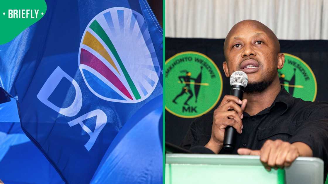 The MK Party has hit back at the DA's decision to open cases against Duduzile Zuma-Sambudla The MK Party has hit back at the DA's decision to open cases against Duduzile Zuma-Sambudla