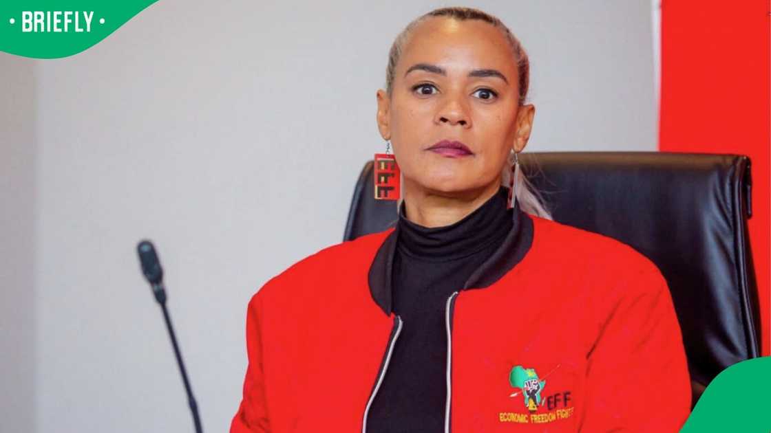 Julius Malema had a lot of praise for Leigh-Ann Mathys Julius Malema had a lot of praise for Leigh-Ann Mathys