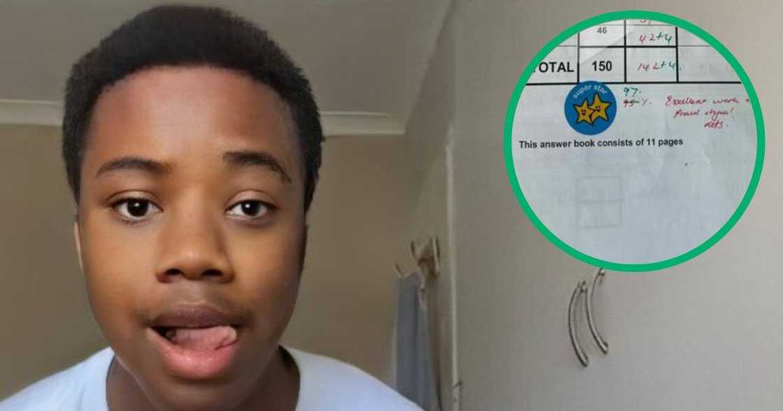 Grade 11 student got over 90% in his June exams