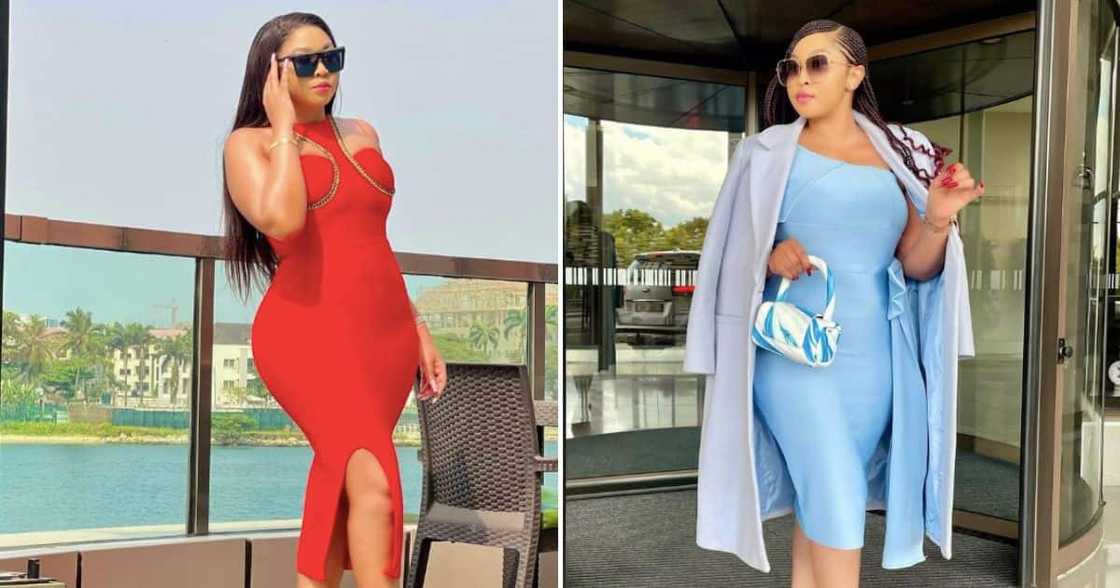 Ayanda Ncwane stuns in stylish dress Ayanda Ncwane stuns in stylish dress