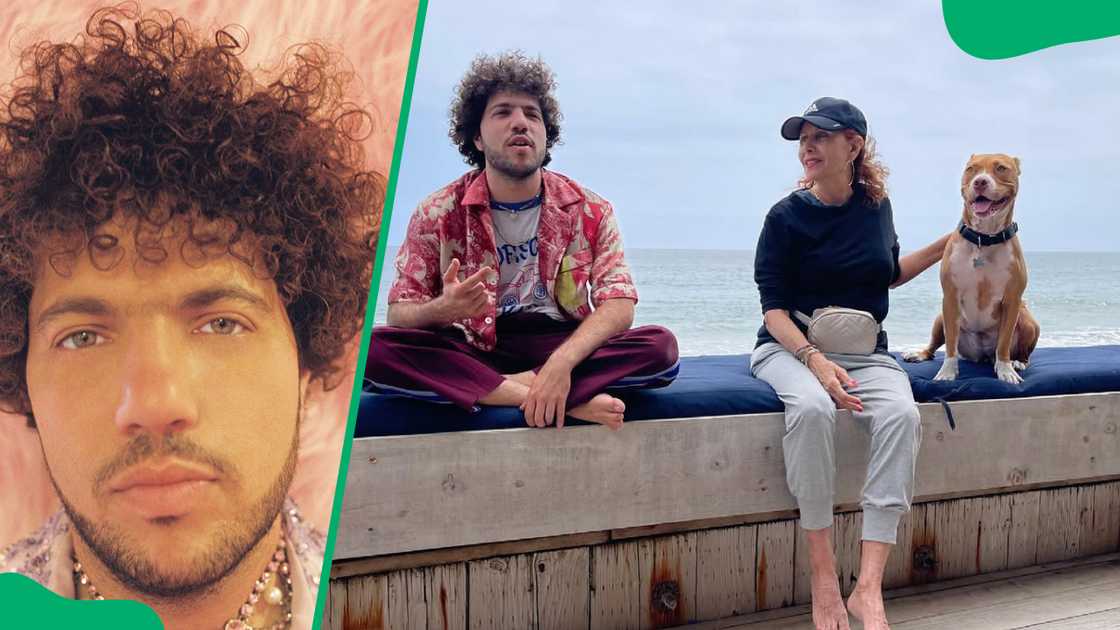 Benny Blanco's parents are Sandra and Andrew Levin Benny Blanco's parents are Sandra and Andrew Levin