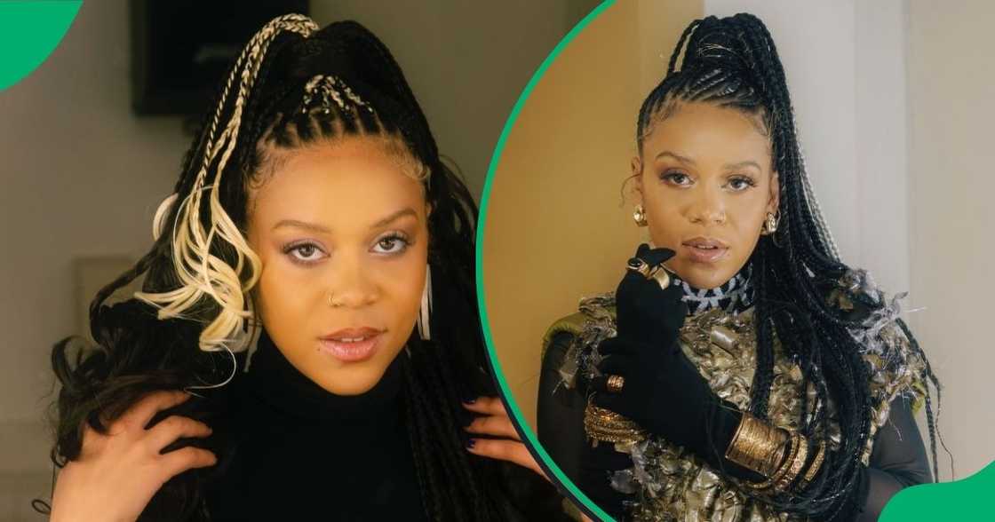 Sho Madjozi previewed a new song