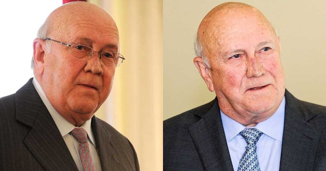 FW de Klerk diagnosed with cancer, reveals on 85th birthday FW de Klerk diagnosed with cancer, reveals on 85th birthday