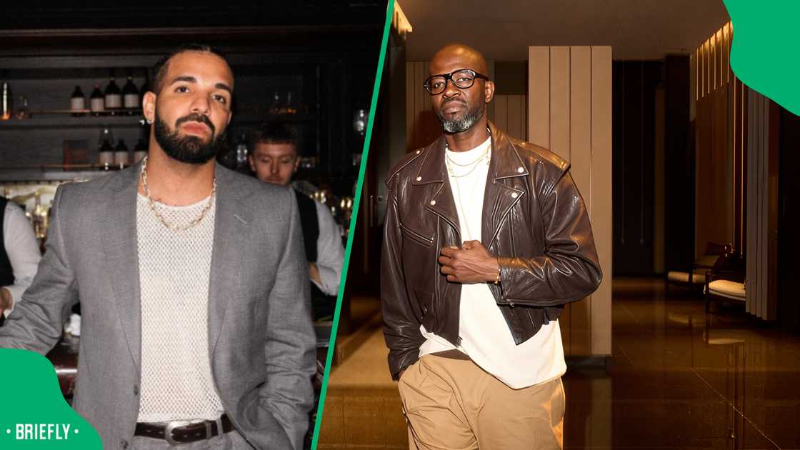Netizens reacted to Drake hanging out with Black Coffee Netizens reacted to Drake hanging out with Black Coffee