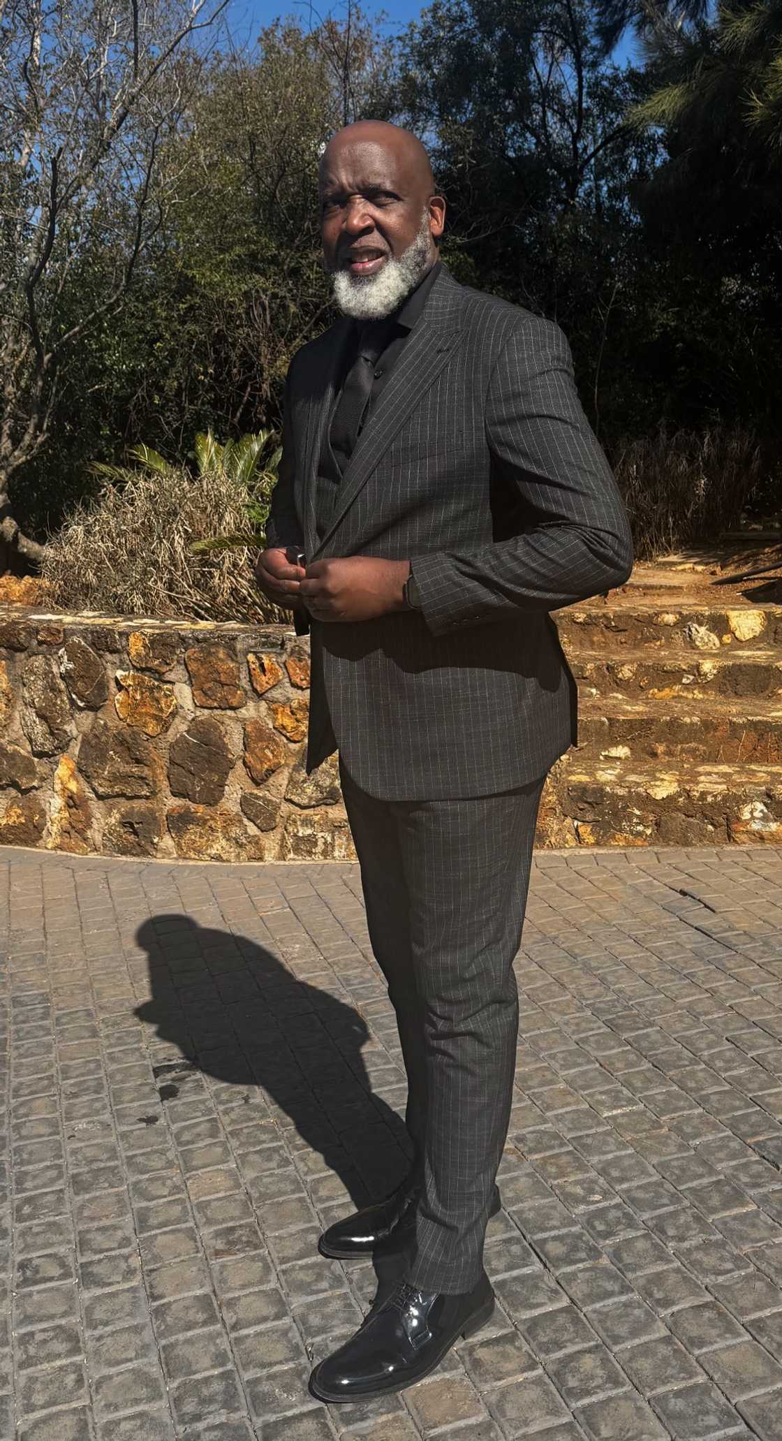 Rev. Chris Mathebula urged South African men to speak up Rev. Chris Mathebula urged South African men to speak up