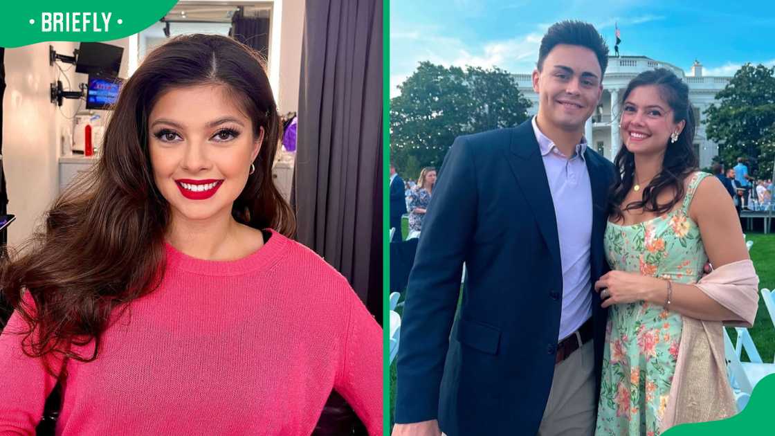 Evita Pilar and her husband