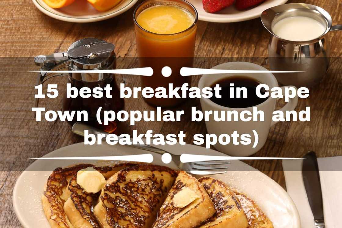 15 best breakfast in Cape Town