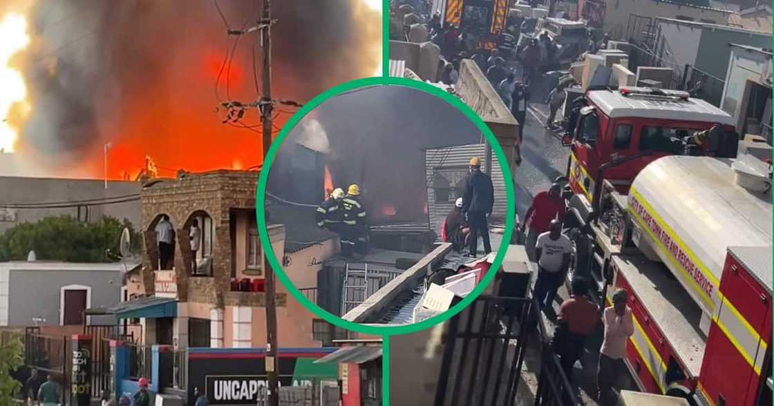 Unrelenting fire renders thousands homeless in Cape Town Unrelenting fire renders thousands homeless in Cape Town