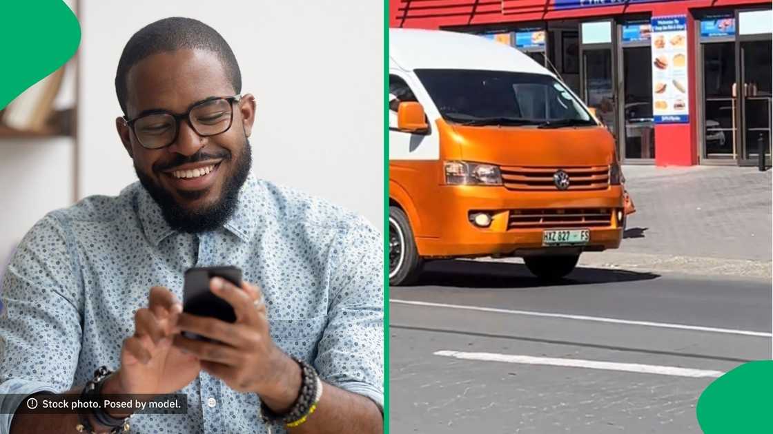 A Bloemfontein taxi driver rocked a Volkswagen badge, leaving the internet in laughter. A Bloemfontein taxi driver rocked a Volkswagen badge, leaving the internet in laughter.