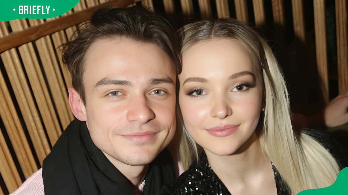 Thomas Doherty and Dove Cameron in NYC