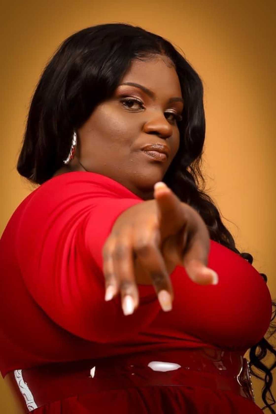 Some got up from their seats to show her love and respect as she walked to the stage Some got up from their seats to show her love and respect as she walked to the stage