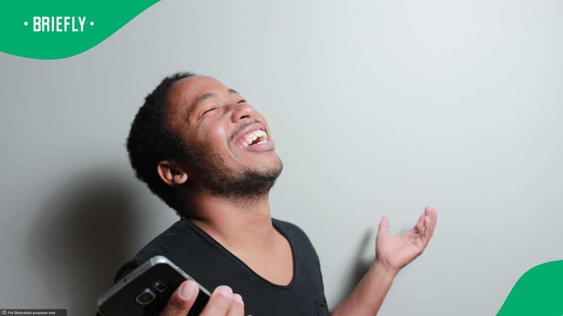 A South African man shared that he received money from his bank A South African man shared that he received money from his bank