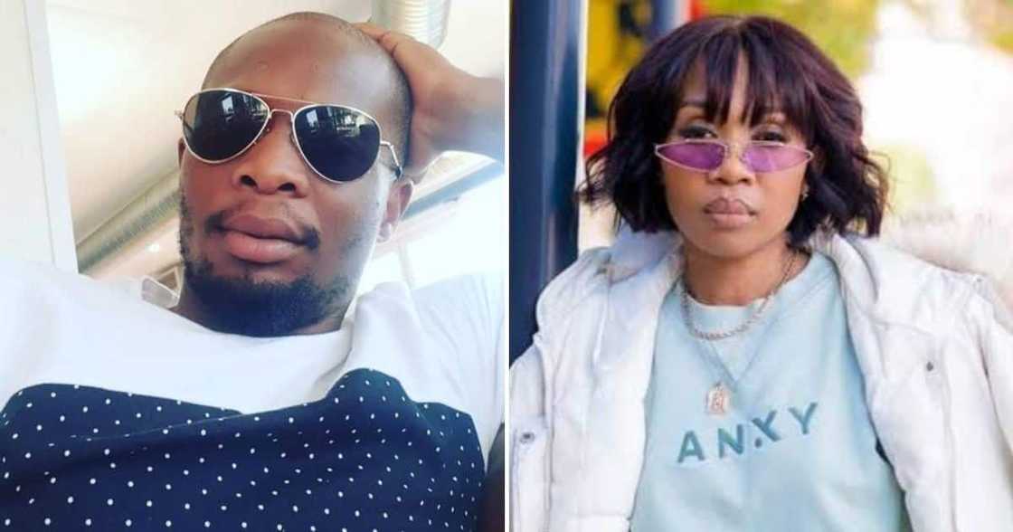 Dineo Ranaka's brother Ranaka Ranaka showed her support after revealing her mental health struggle.