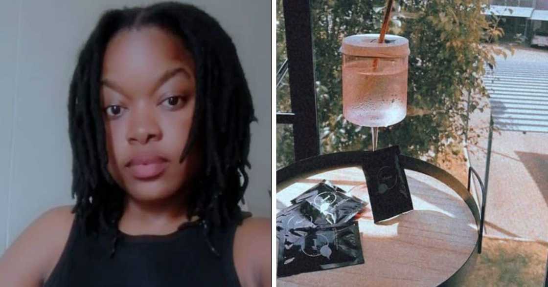 Young lady creates innovative design Young lady creates innovative design