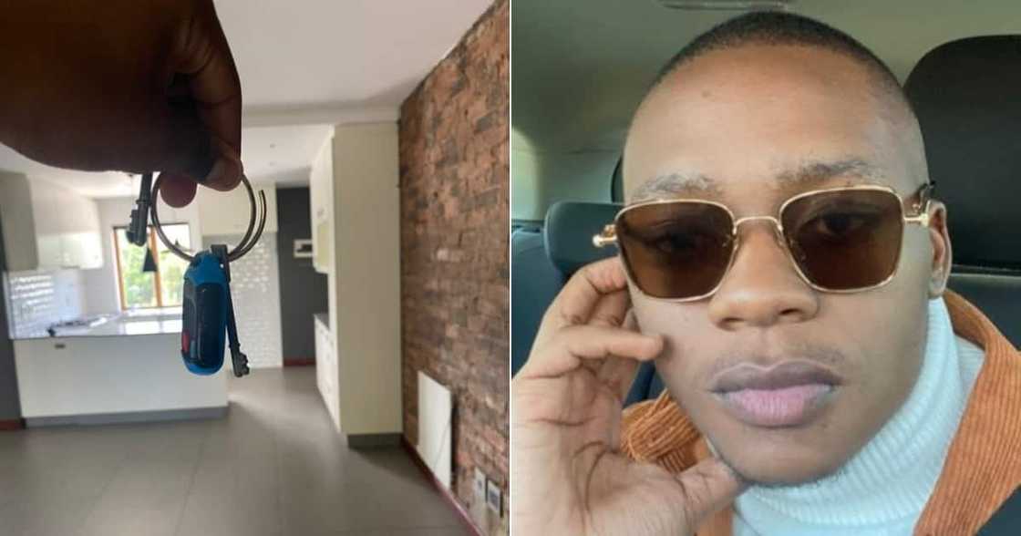 Lad, Mzansi, Social media, Twitter, Home, Abode, Occupant, Open plan kitchen, Lounge, Keys, Apartment, Gate remote Lad, Mzansi, Social media, Twitter, Home, Abode, Occupant, Open plan kitchen, Lounge, Keys, Apartment, Gate remote