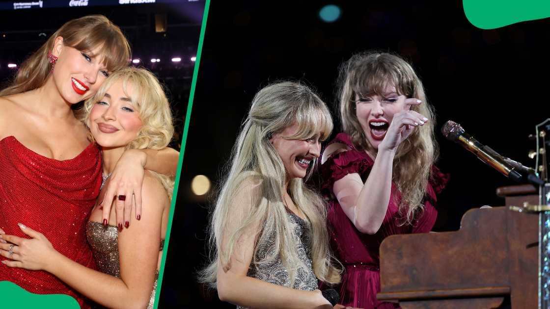 Taylor Swift and Sabrina Carpenter Taylor Swift and Sabrina Carpenter