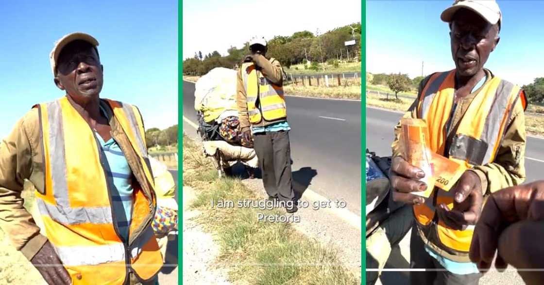 BI Phakathi Helps Elderly Man BI Phakathi Helps Elderly Man